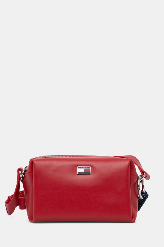 Tommy Jeans geantă crossbody pentru femei rosu AW0AW18456