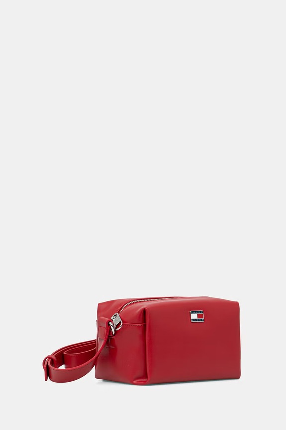 Tommy Jeans geantă crossbody pentru femei AW0AW18456 rosu SS26