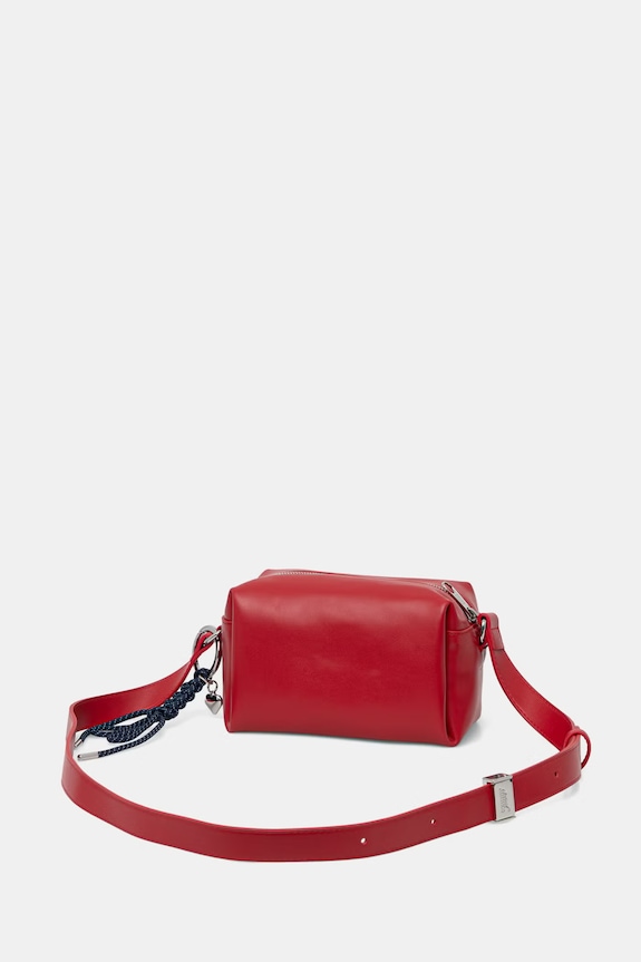 Accesorii Tommy Jeans geantă crossbody pentru femei AW0AW18456 rosu