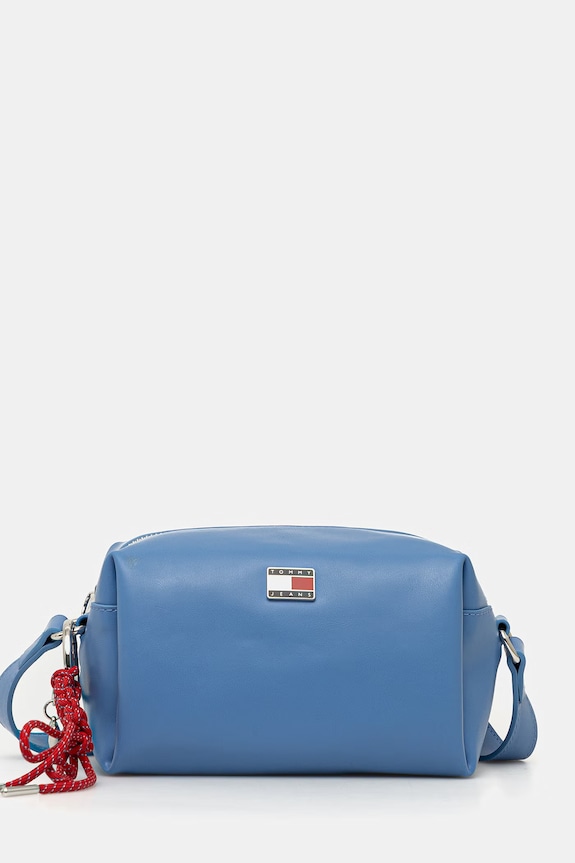 Tommy Jeans geantă crossbody damskă albastru AW0AW18456