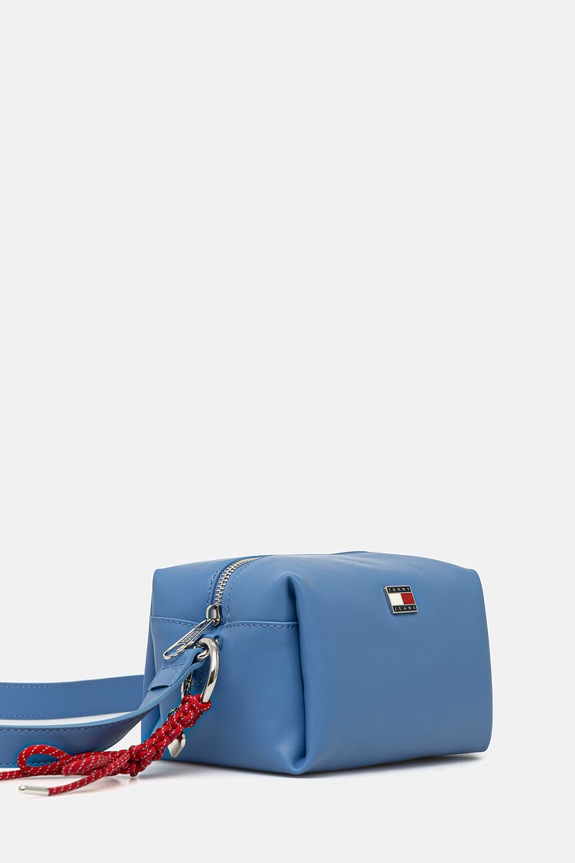 Tommy Jeans geantă crossbody damskă AW0AW18456 albastru SS26