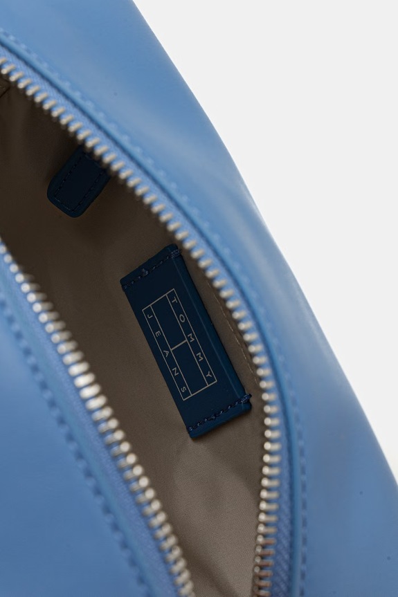 Tommy Jeans geantă crossbody damskă AW0AW18456 albastru