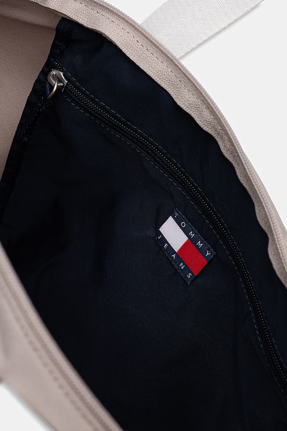 Tommy Jeans tote bag pentru femei AW0AW18461 bej