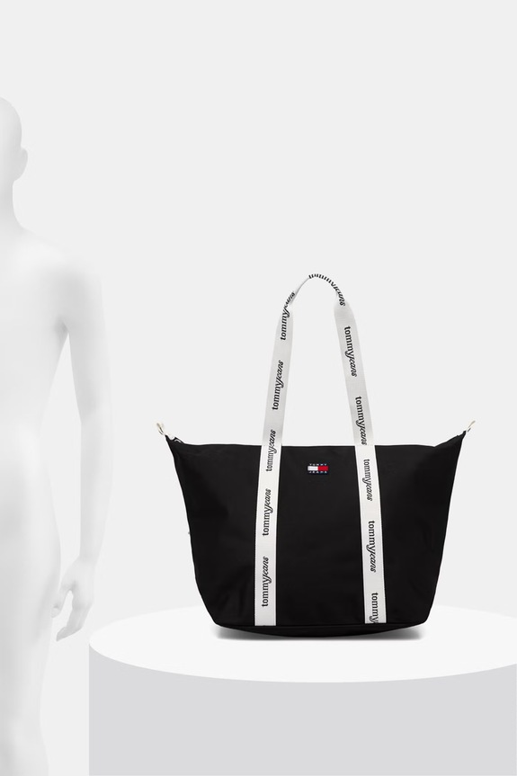 Tommy Jeans τσάντα tote γυναικεία AW0AW18461