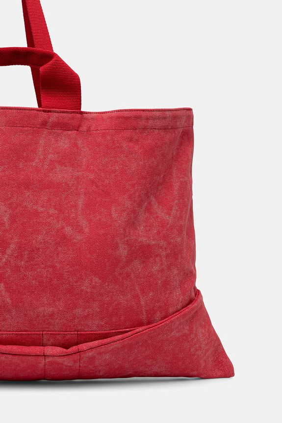 Accesorii Tommy Jeans tote bag pentru femei AW0AW18466 rosu