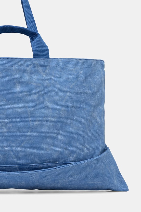 Accesorii Tommy Jeans tote bag pentru femei AW0AW18466 albastru