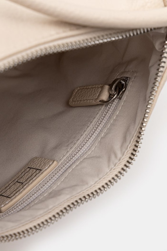 Tommy Jeans kabelka dámska z imitácie kože AW0AW18468 béžová