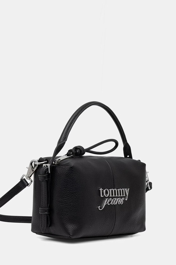 Tommy Jeans geantă crossbody pentru femei AW0AW18470 negru SS26