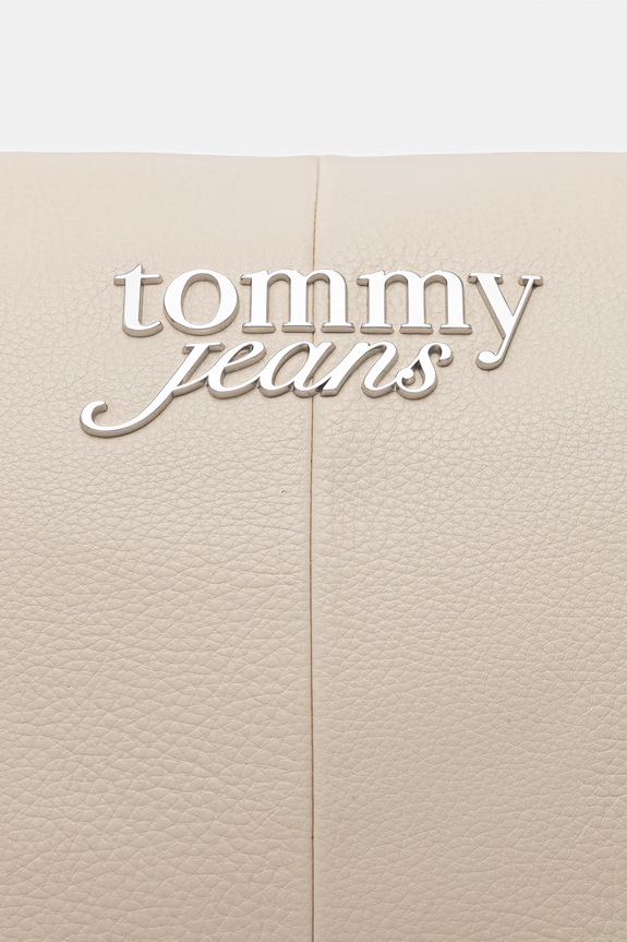 Tommy Jeans geantă pentru femei, cu imitație de piele bej AW0AW18472