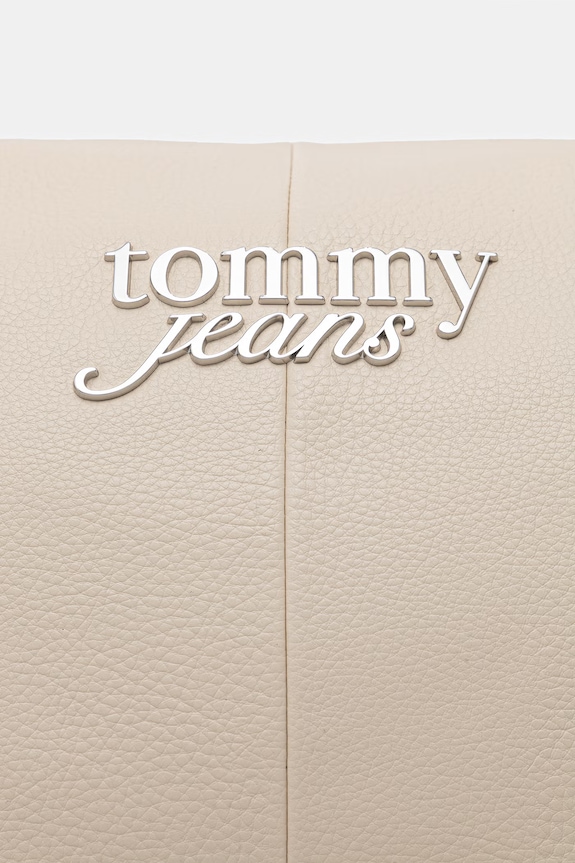 Tommy Jeans geantă pentru femei, cu imitație de piele bej AW0AW18472