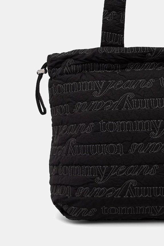 Doplnky Tommy Jeans kabelka typu shopper dámska AW0AW18649 čierna