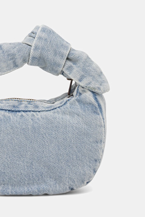 Akcesoria Levi's torebka jeansowa BABY BROOKLYN W/ KNOT 005FD niebieski