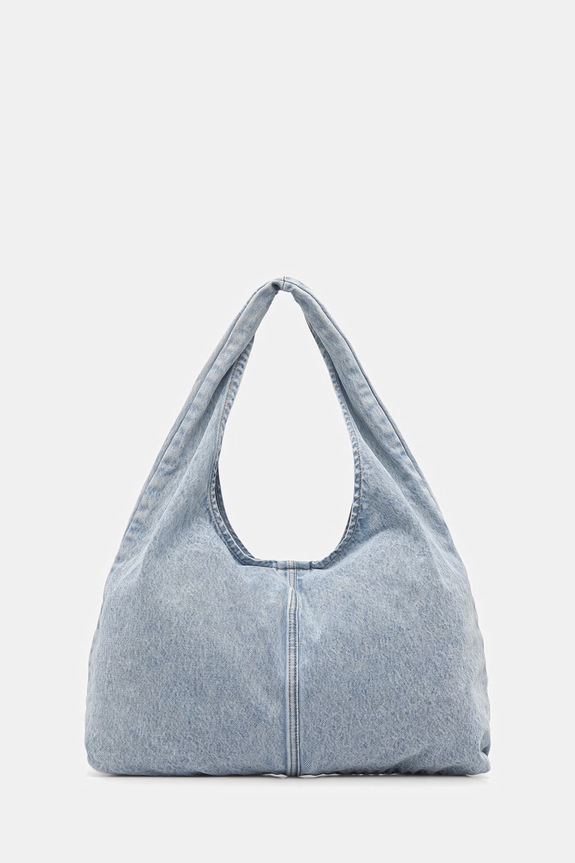 Levi's torebka jeansowa EMERSON mieści A4 niebieski 005FF