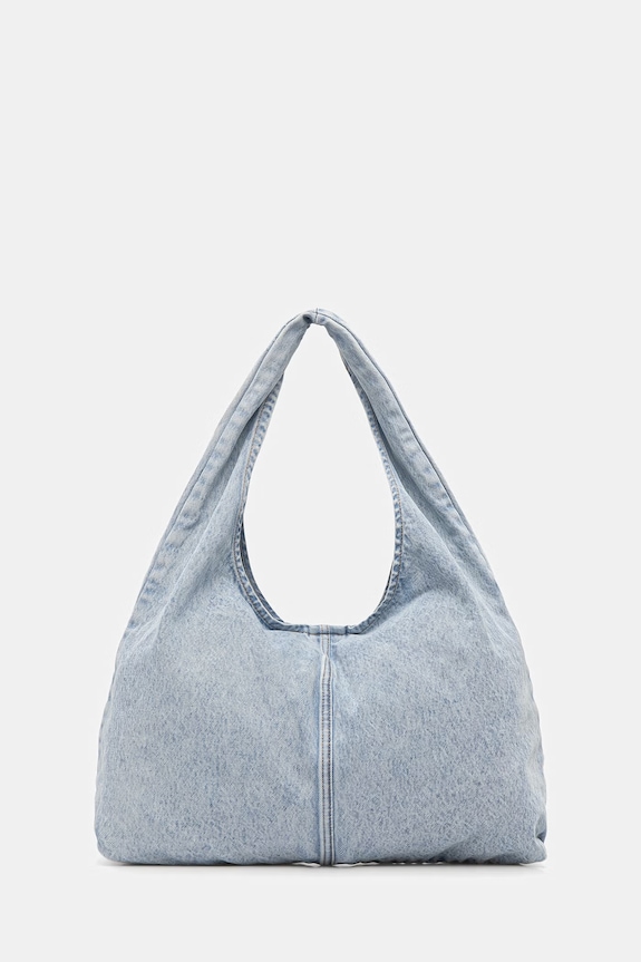 Levi's torebka jeansowa EMERSON mieści A4 niebieski 005FF