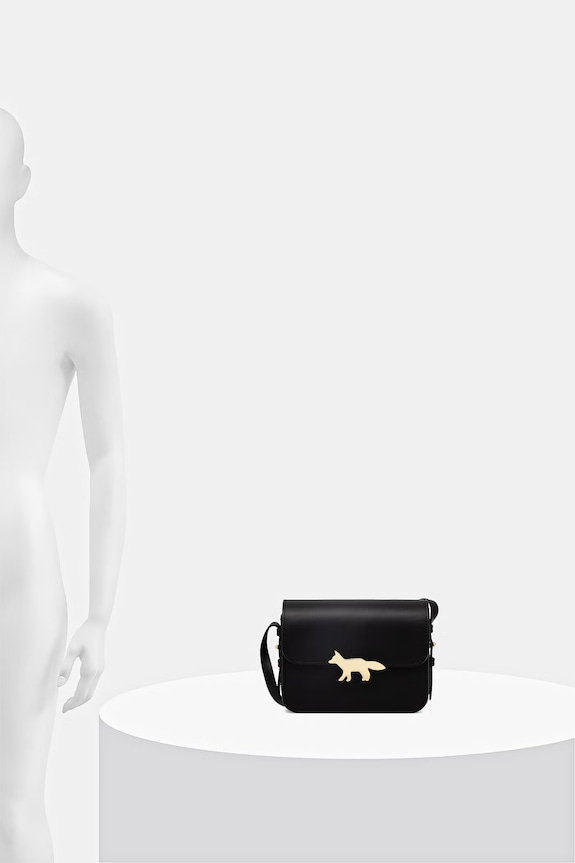 Maison Kitsuné Edie Women's leather crossbody bag QU05170LR0001