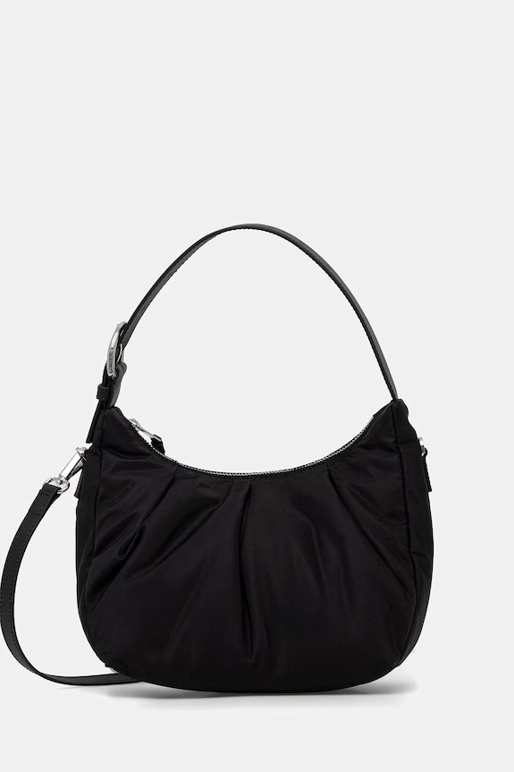 Maison Kitsuné torebka Bloom tekstylny czarny QU05201WB0049