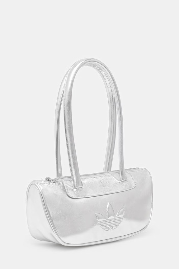 adidas Originals torebka bagietka damska KY0973 srebrny SS26