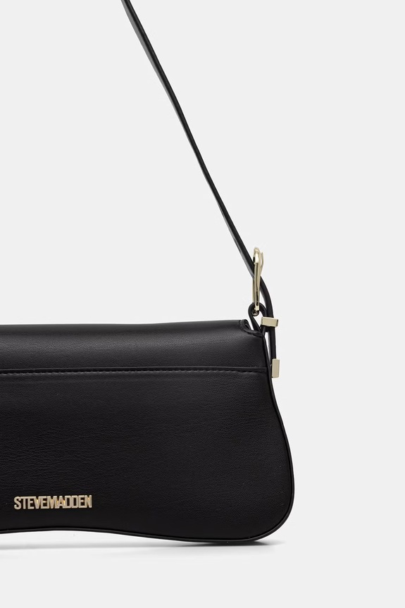 Accesorii Steve Madden geantă baguette pentru femei, cu imitație de piele Balicent SM13002287 negru