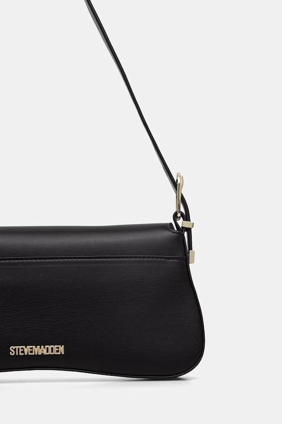 Accesorii Steve Madden geantă baguette pentru femei, cu imitație de piele Balicent SM13002287 negru