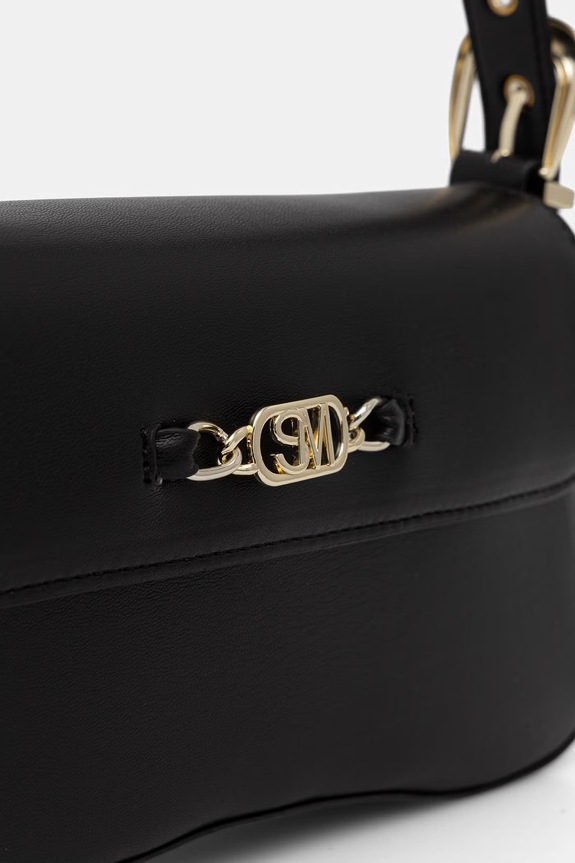 Steve Madden geantă baguette pentru femei, cu imitație de piele Balicent negru SM13002287