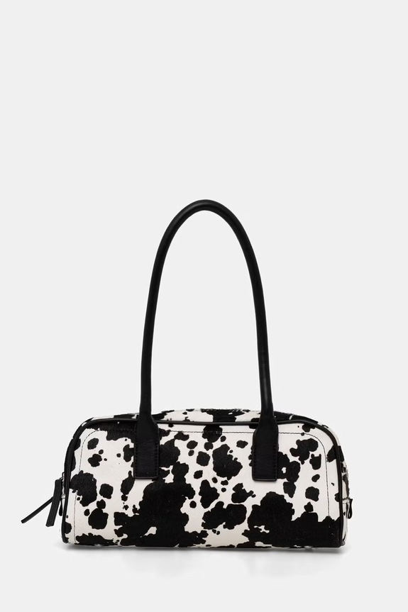 Steve Madden baguette torbica za žene kožna Banise-P crna SM13002303