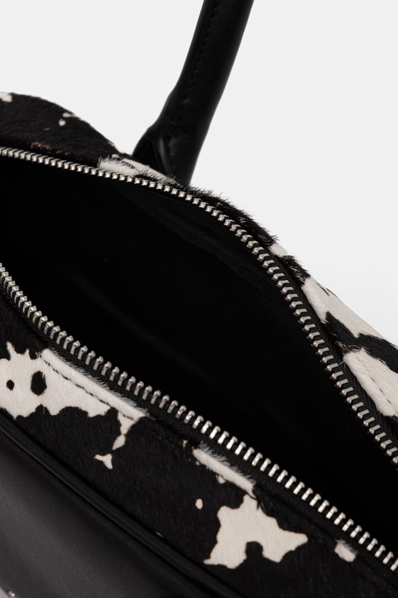 Steve Madden baguette torbica za žene kožna Banise-P SM13002303 crna