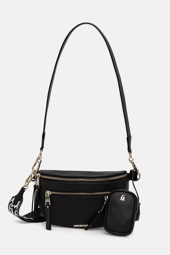 Steve Madden torba oko struka za žene od imitacije kože Bclarke crna SM13001507