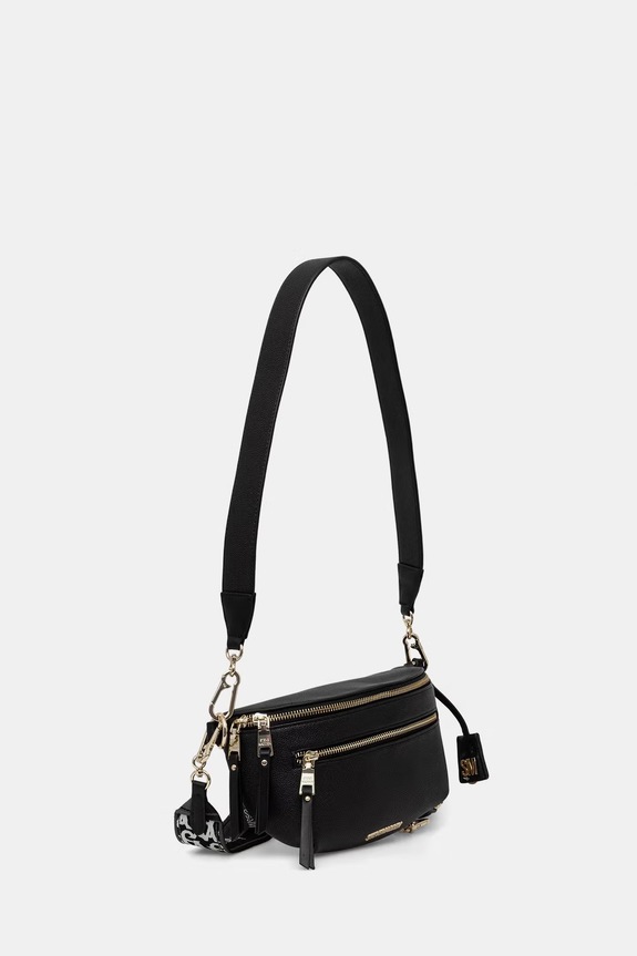 Steve Madden torba oko struka za žene od imitacije kože Bclarke SM13001507 crna SS26