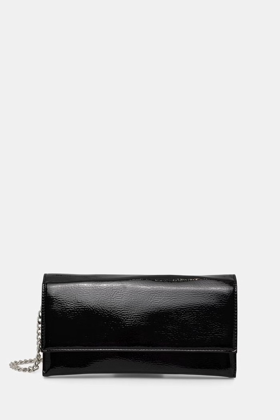 Steve Madden pismo torbica za žene od imitacije kože Bjuliana crna SM13002228