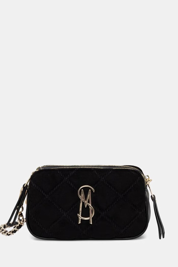 Steve Madden crossbody torba za žene od brušene kože Bmarvi-S crna SM13002246