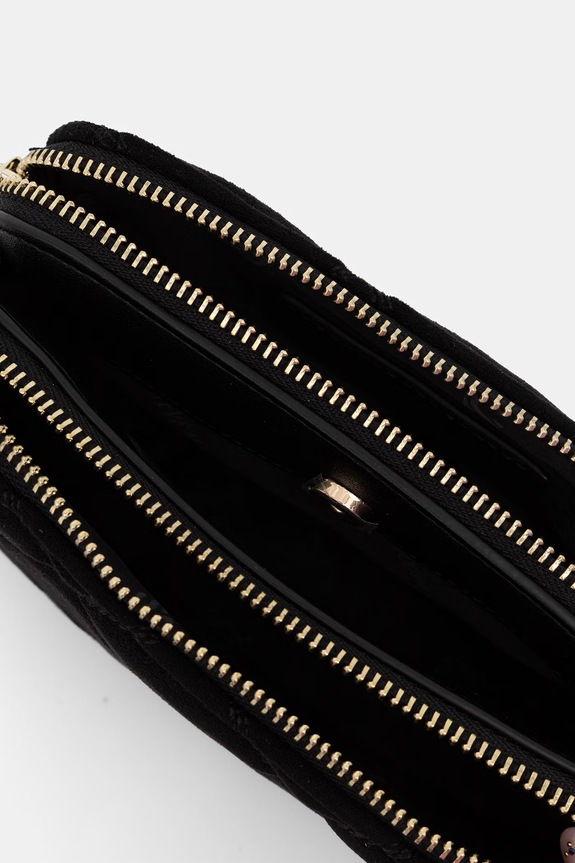 Steve Madden crossbody torba za žene od brušene kože Bmarvi-S SM13002246 crna