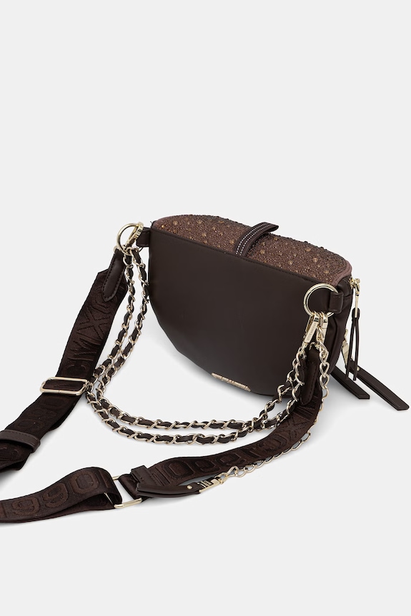 Accesorii Steve Madden geantă crossbody pentru femei Bmistica SM13001714 maro