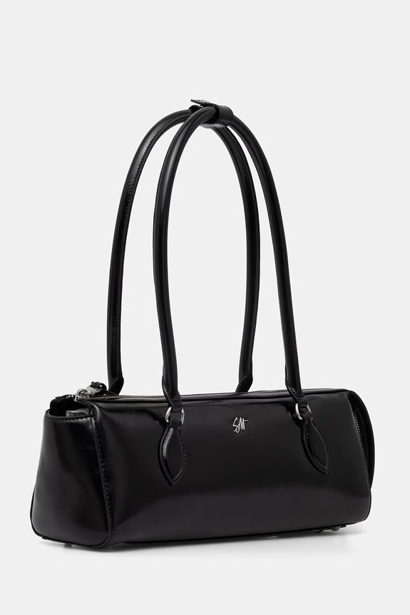 Steve Madden baguette torbica za žene od imitacije kože Bremie SM13001805 crna SS26