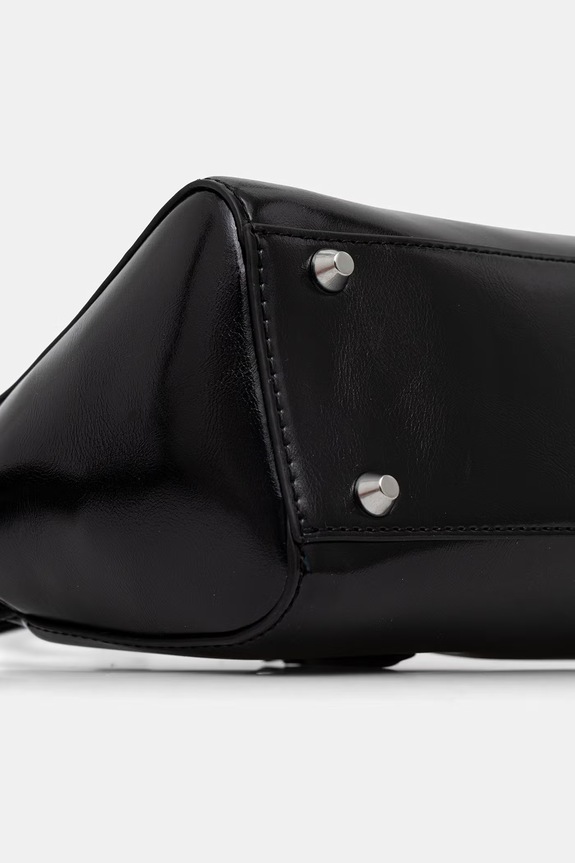 Steve Madden baguette torbica za žene od imitacije kože Bremie SM13001805 crna