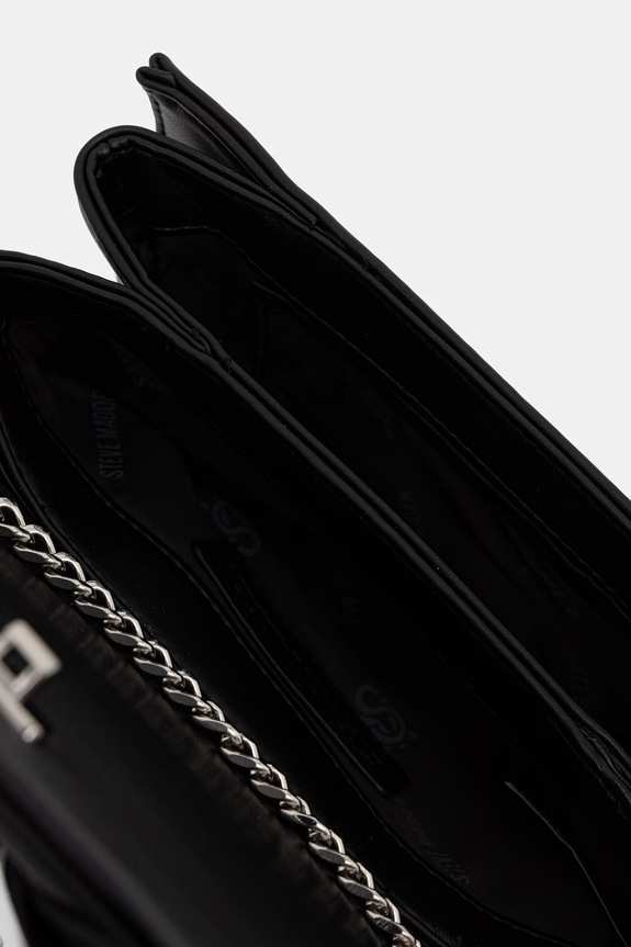 Steve Madden crossbody torba za žene od imitacije kože Bsass SM13002289 crna