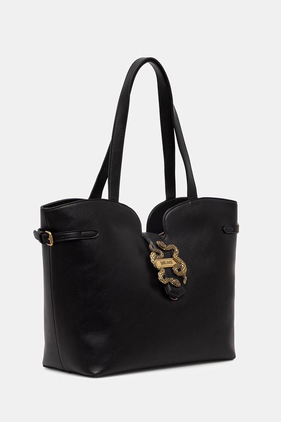 Just Cavalli shopper torba za žene 80RA4BA4.ZSA89 crna SS26