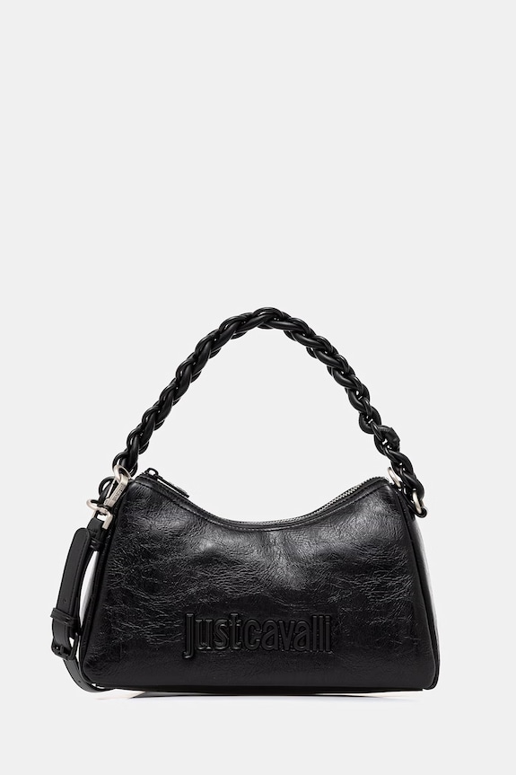 Just Cavalli torebka aplikacja czarny 80RA4BC4.ZSD86