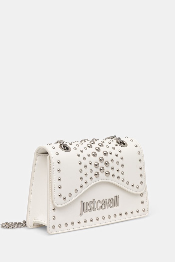 Just Cavalli torebka damska z imitacji skóry 80RA4BP1.ZSD95 biały SS26