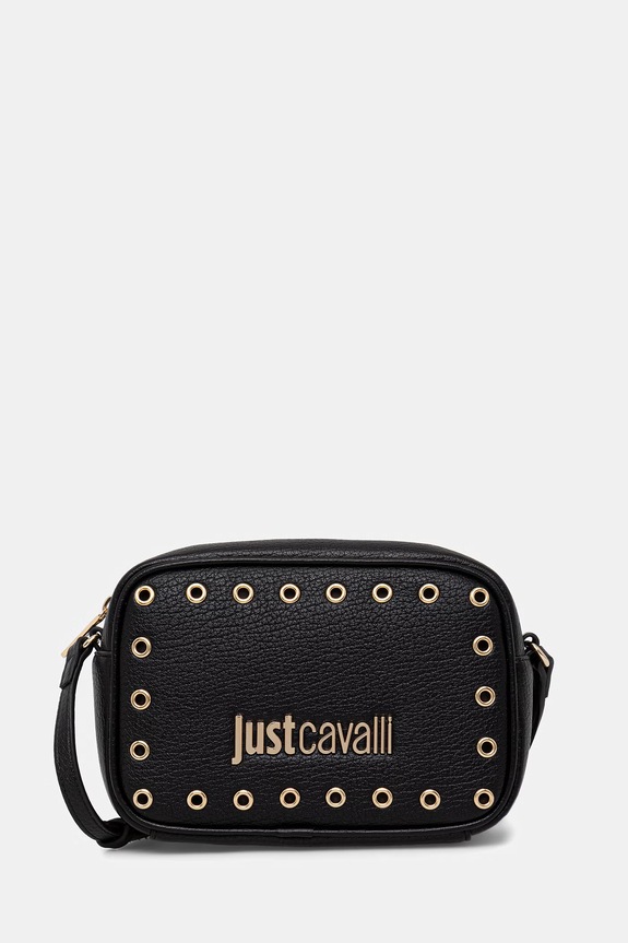 Just Cavalli torebka aplikacja czarny 80RA4BU3.ZSB81
