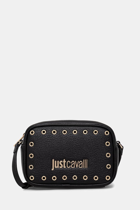 Just Cavalli torebka aplikacja czarny 80RA4BU3.ZSB81
