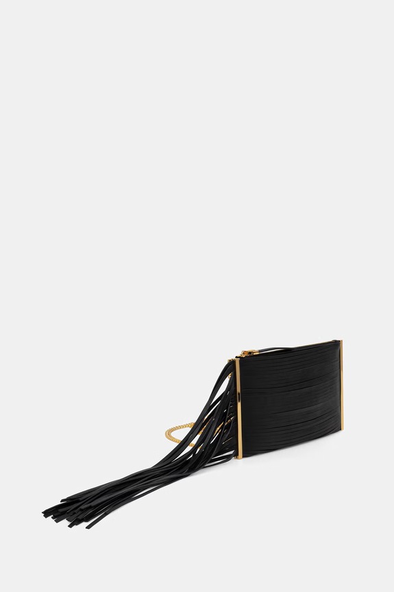 Elisabetta Franchi pismo torbica za žene kožna BS05N63E2 crna SS26