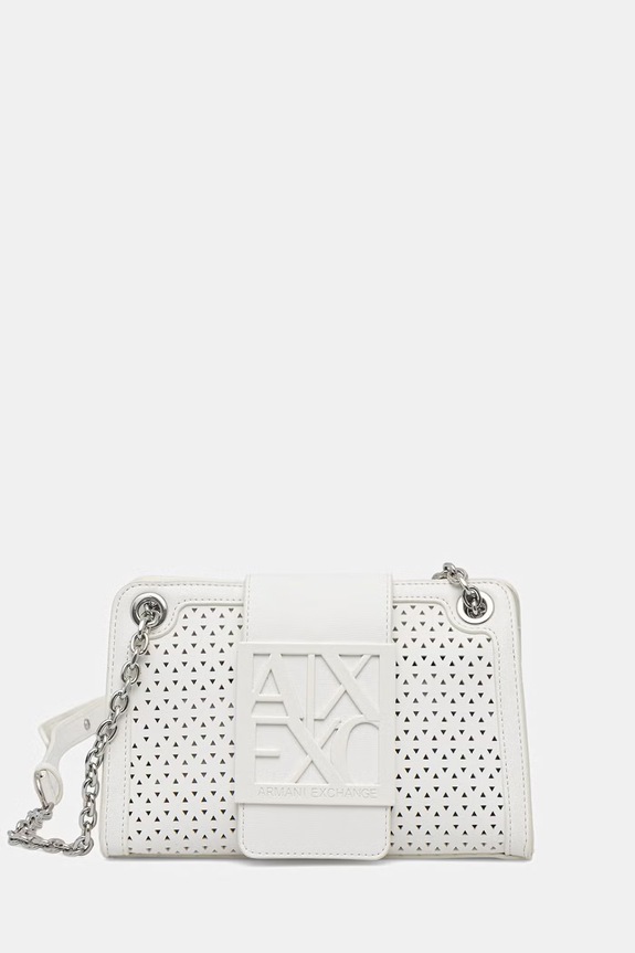 Armani Exchange torebka nie mieści A4 biały XW000281.AF22626