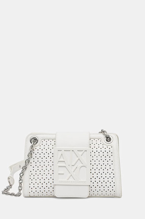 Armani Exchange torebka nie mieści A4 biały XW000281.AF22626