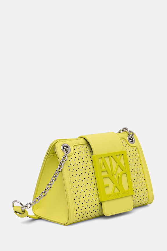 Armani Exchange poșetă XW000281.AF22626 verde SS26