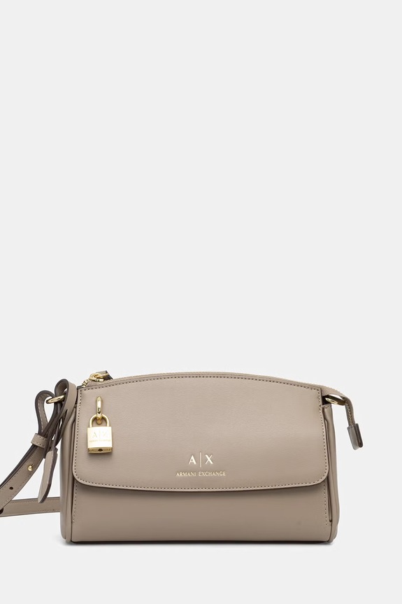 Armani Exchange női műbőr oldaltáska bézs XW000304.AF12040.