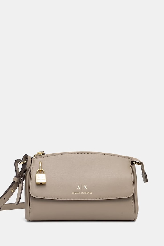 Armani Exchange női műbőr oldaltáska bézs XW000304.AF12040.