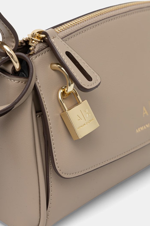 Armani Exchange női műbőr oldaltáska bézs XW000304.AF12040.