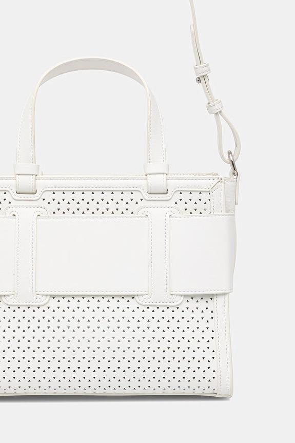 Akcesoria Armani Exchange torebka crossbody damska z imitacji skóry XW000392.AF22626 biały