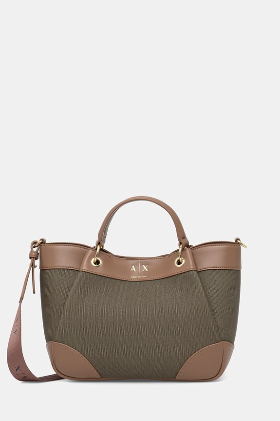 Armani Exchange crossbody torba ženska zelena XW000393.AF22518