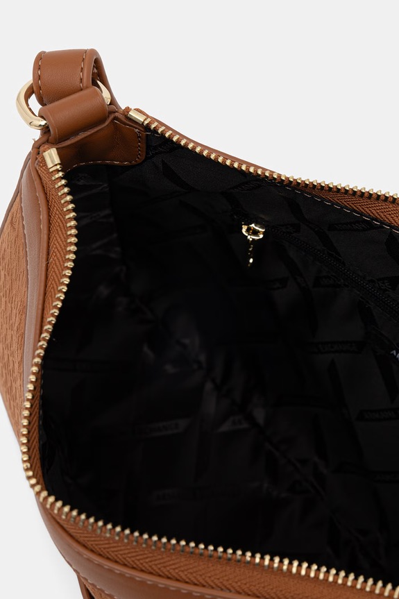 Armani Exchange torebka bagietka damska XW001213.AF22645 brązowy